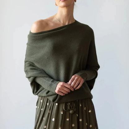 Alaina - Effortlessly Stylish Oversized Sweater for Women