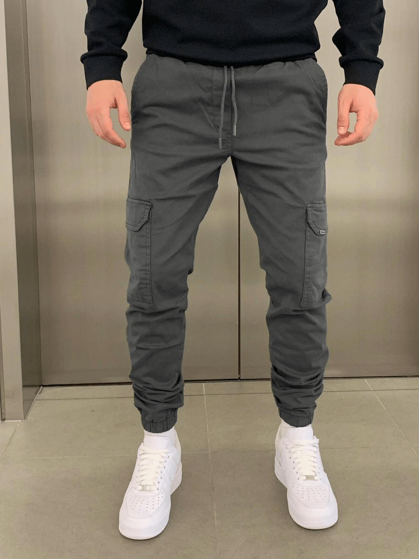 Adam - Trendy Cargo Jogger Pants for Everyday Wear for Men