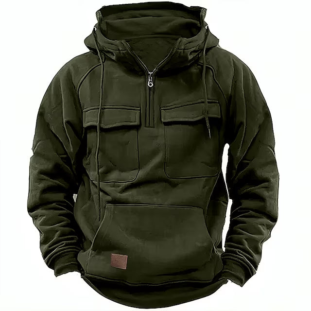 Austin - Comfortable and Stylish Spring Jacket with Hoodie for Men