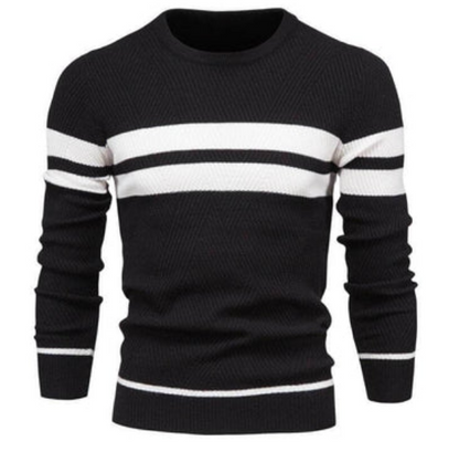 Men's Comfortable Slim-Fit Cashmere Jumper with Fleece Lining | Ideal for Autumn/Winter