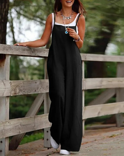 Amerie - Jumpsuit - Casual - Formal Style High Quality - Ideal for Summer