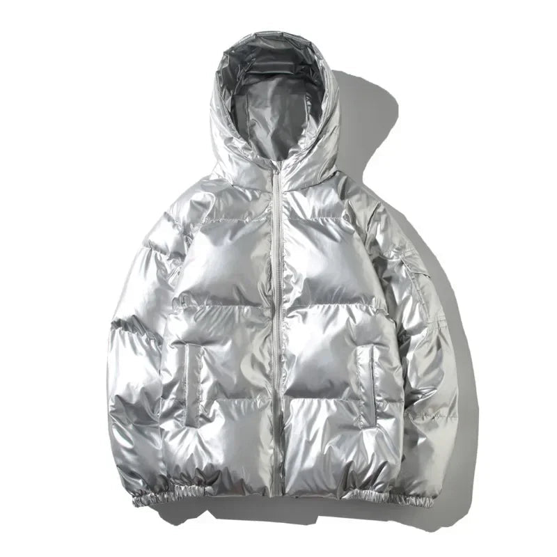 Windproof Puffer Hooded Winter Coat for Women | Ideal for Autumn/Winter