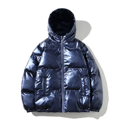 Windproof Puffer Hooded Winter Coat for Women | Ideal for Autumn/Winter