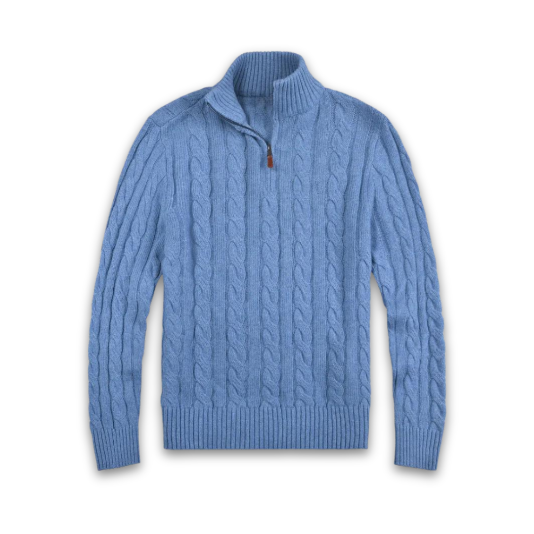 Men's Jumper with Half Zip | Ideal for Autumn/Winter