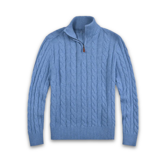 Men's Jumper with Half Zip | Ideal for Autumn/Winter