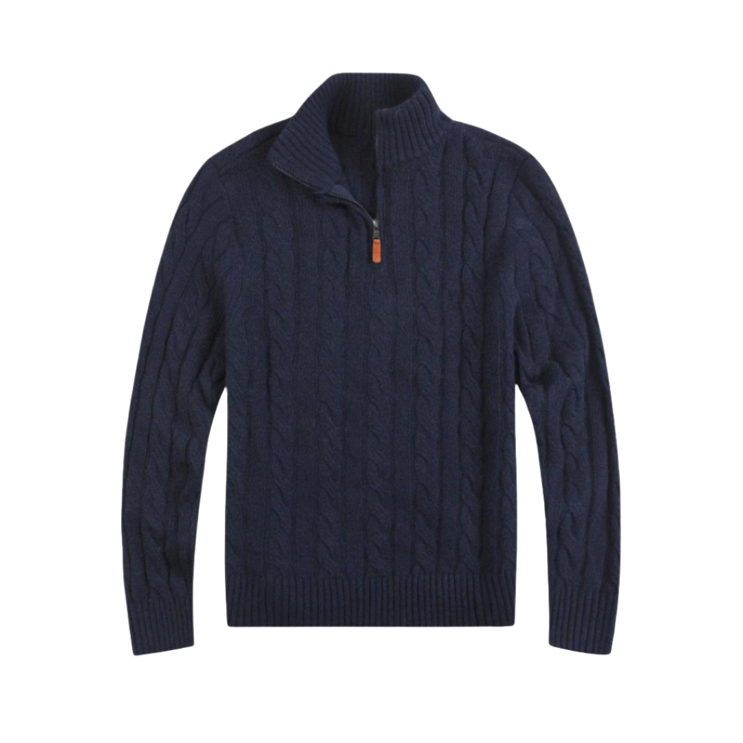 Men's Jumper with Half Zip | Ideal for Autumn/Winter