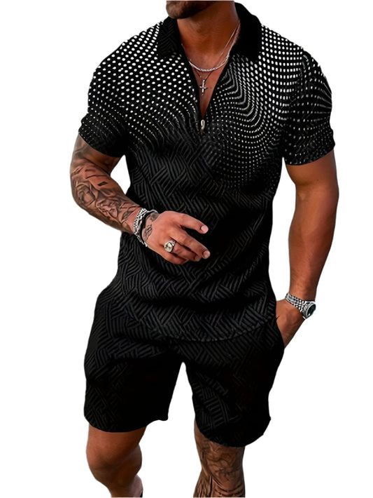 Men's T-shirt and Shorts Set | Ideal for Summer