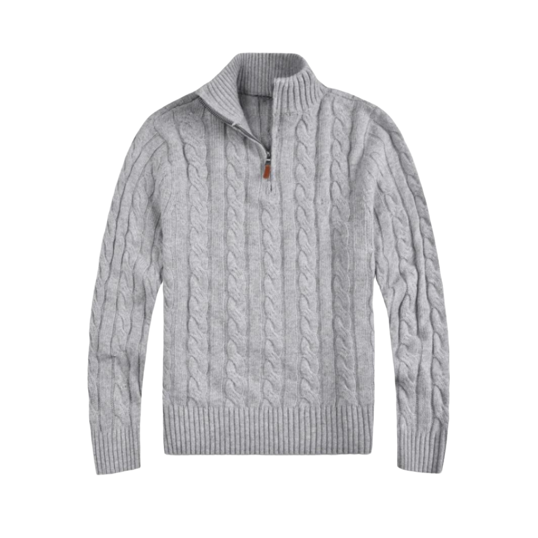 Men's Jumper with Half Zip | Ideal for Autumn/Winter