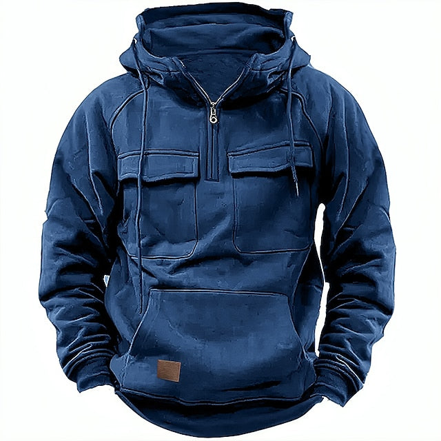 Austin - Comfortable and Stylish Spring Jacket with Hoodie for Men